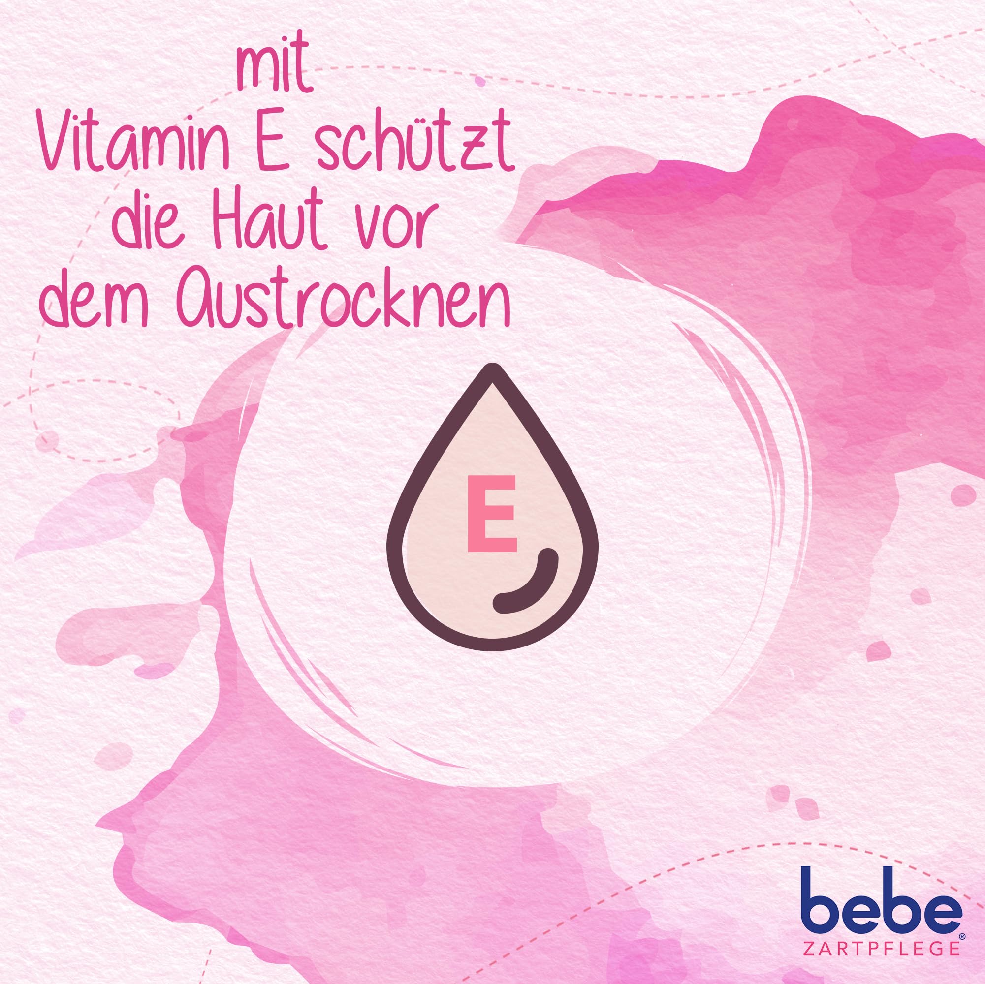 Applying Bebe Zartcreme with a gentle touch to soothe tiny hands.