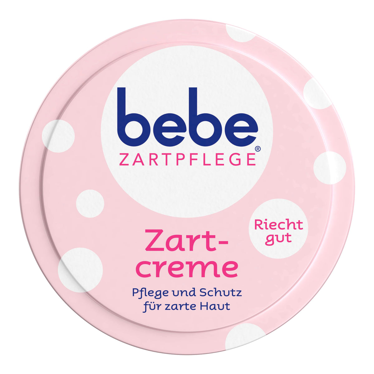 Bebe Zartcreme baby cream bottle for gentle daily skin care.