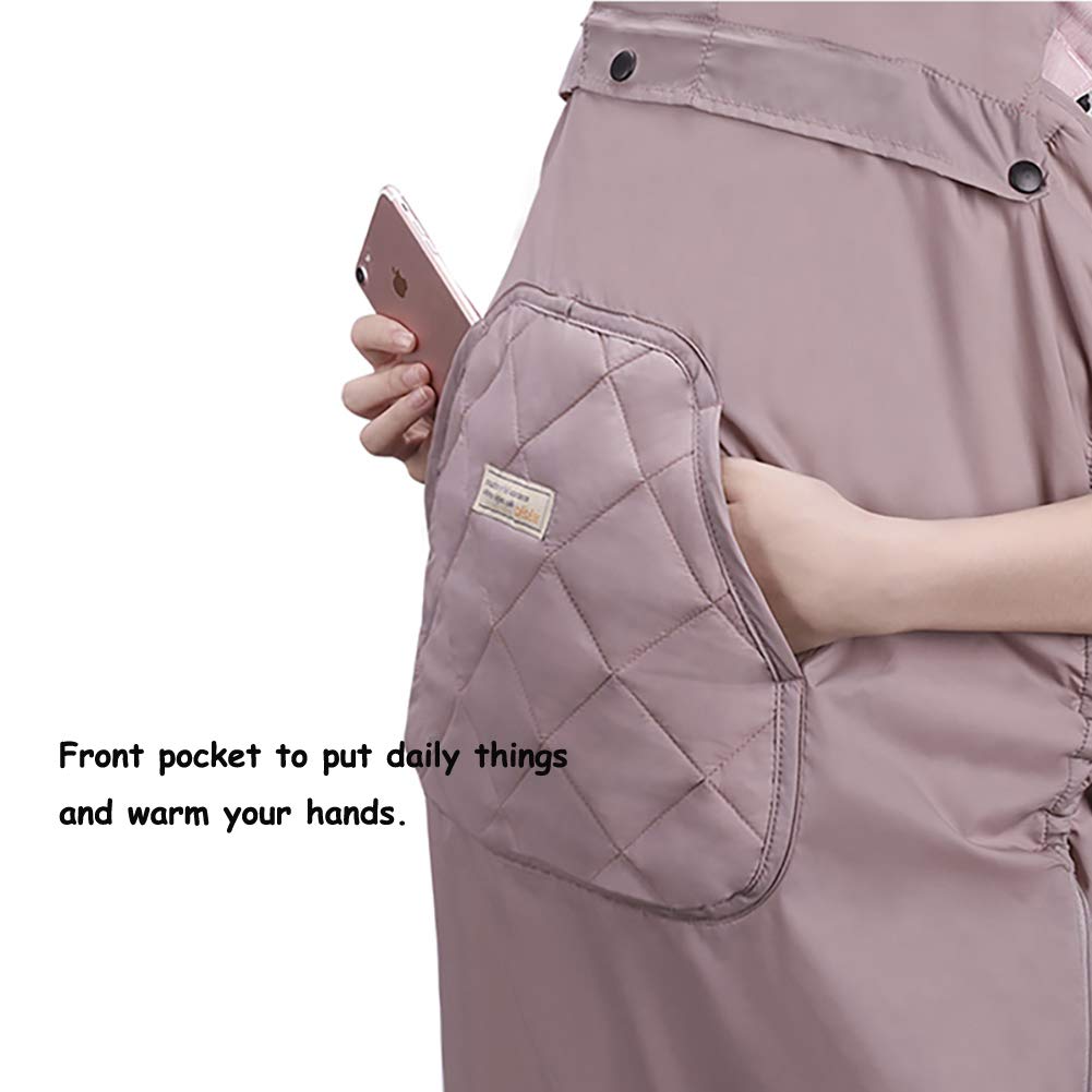 Bebear Bebamour Winter Cover side foot zippers allow adjustable warmth
