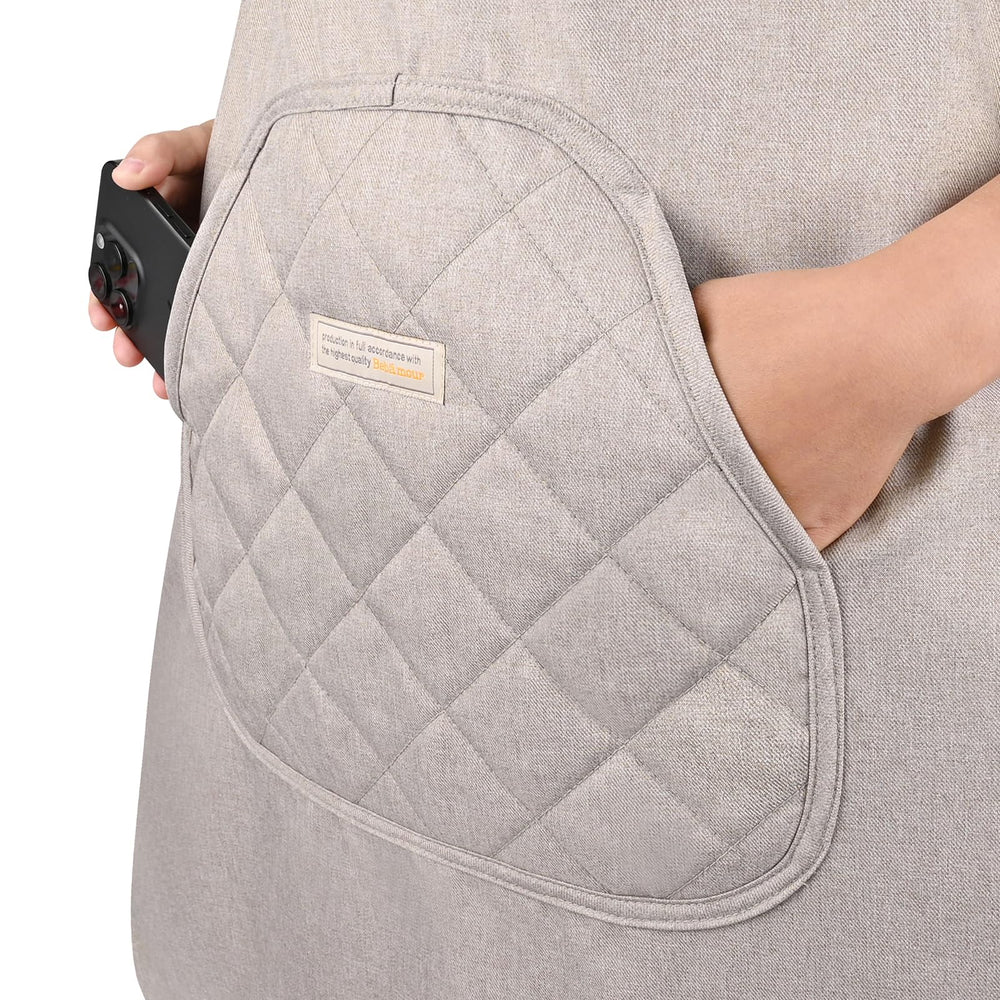 bebear foot zipper detail allows warming or cooling without disturbing baby