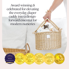 BEBE BASK Savannah long handles enable easy transport around the home.