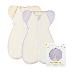 BebeBiu baby swaddle sleeping bag Lovry Pale Mauve 0.5 tog for cozy sleep