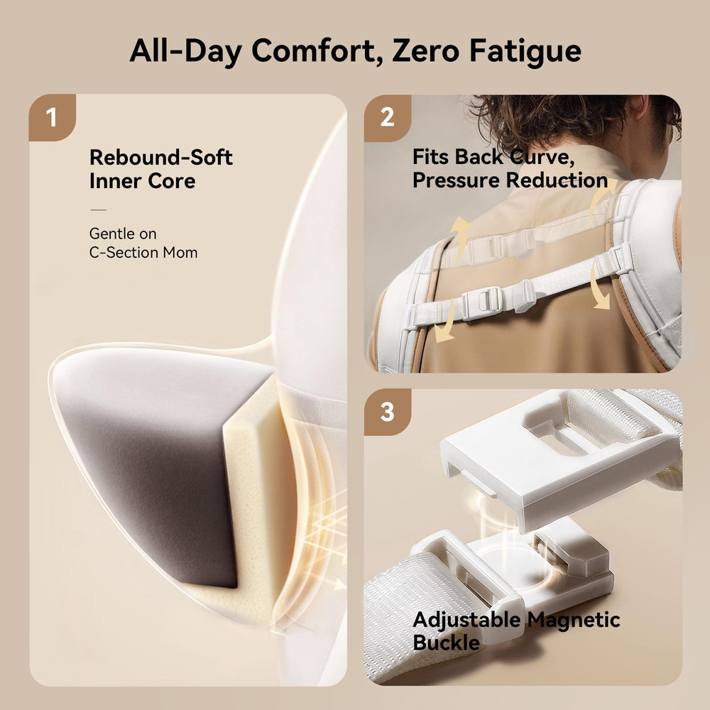 BeBeBus all-season breathable cotton fabric keeps baby comfortable.
