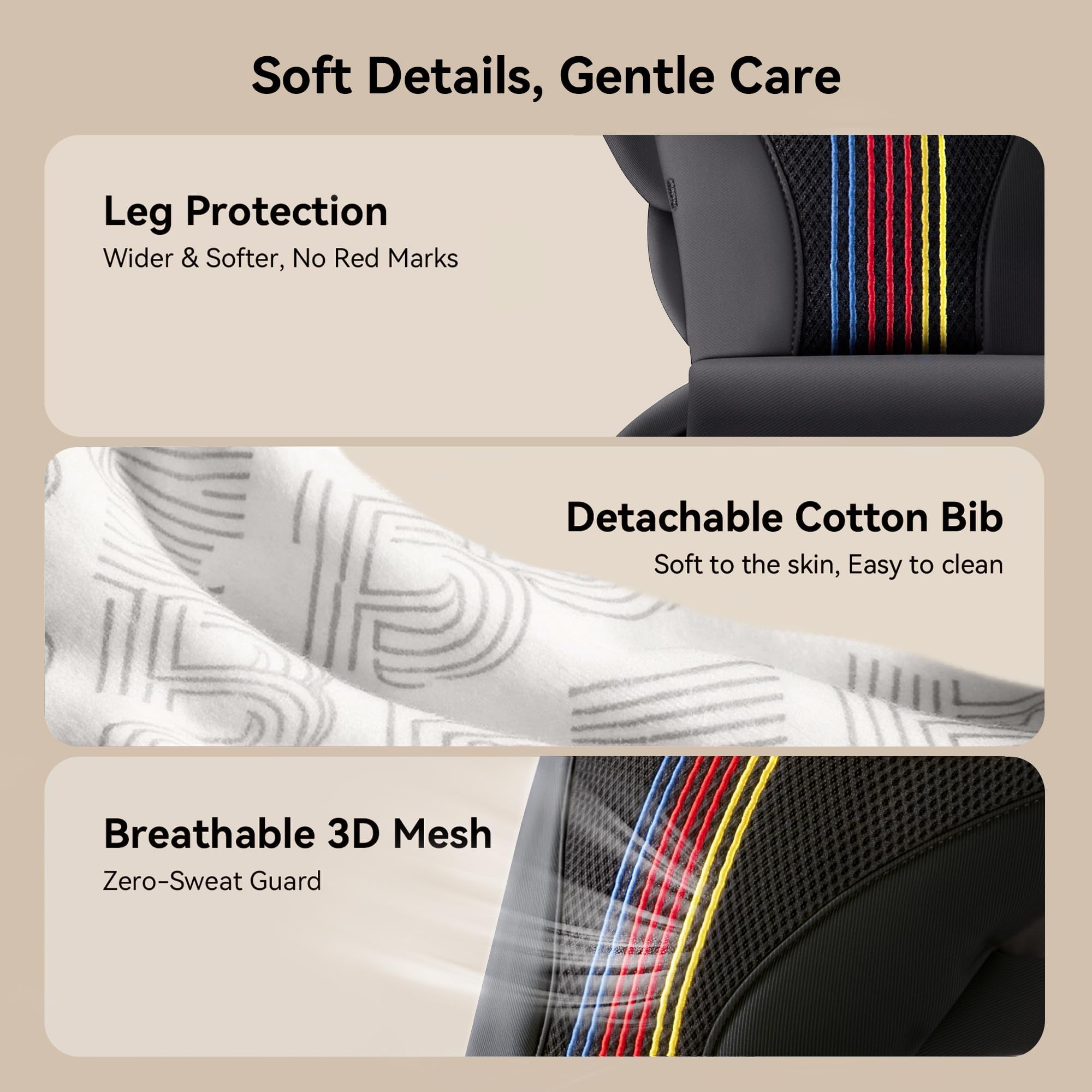 BeBeBus waistband supports comfortable wear during recovery.