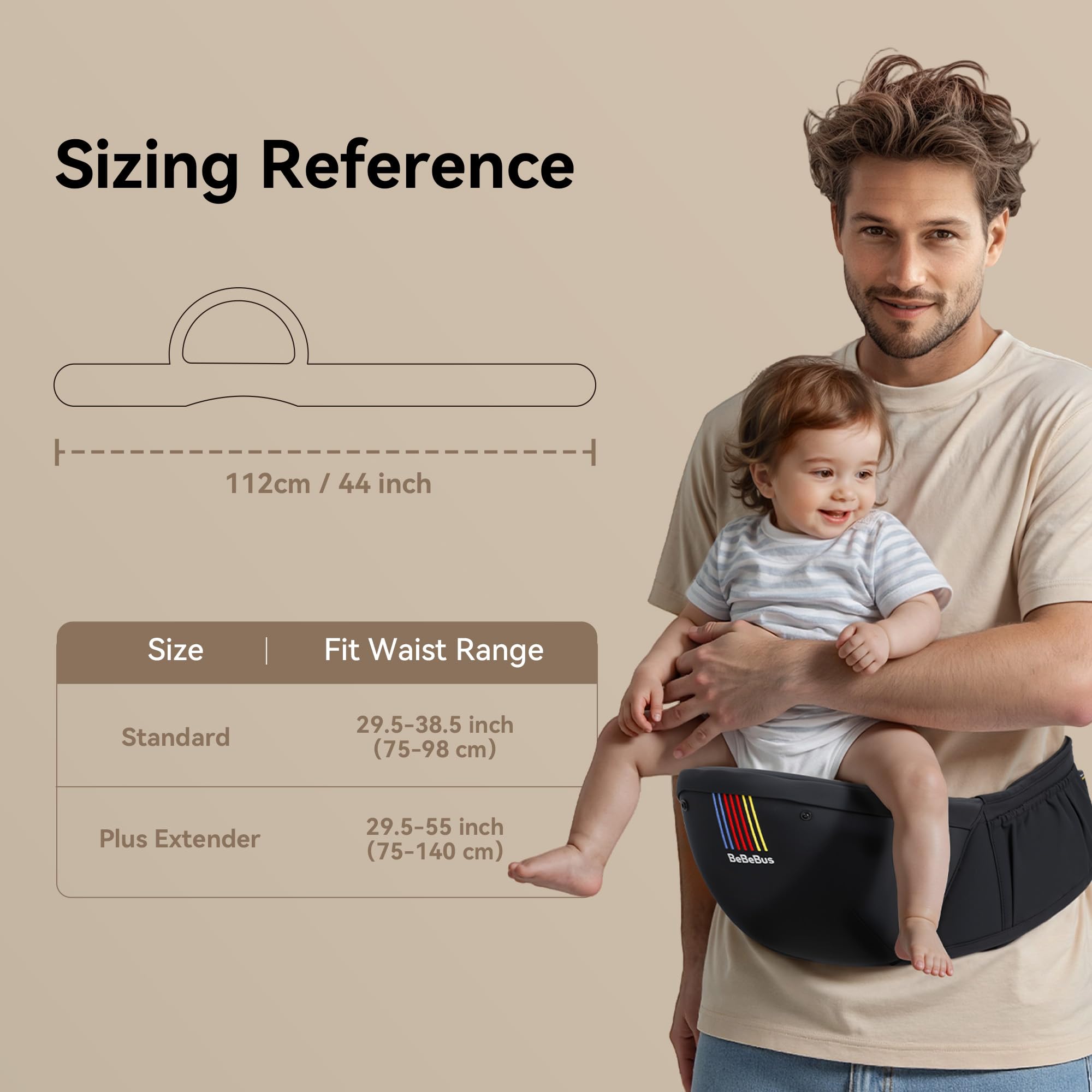 BeBeBus removable drool bib helps keep fabric clean.