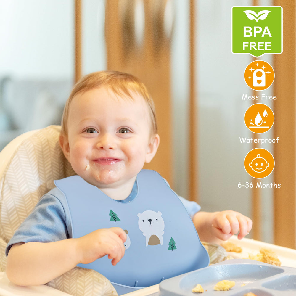 Compact travel pouch makes mealtimes on the go easier.
