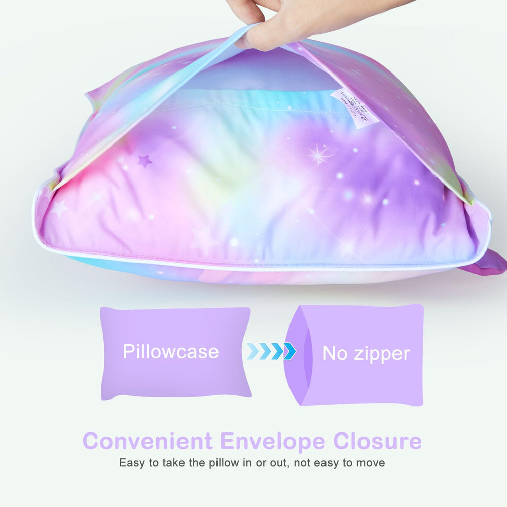 BeBeJoJo breathable polyester pillowcase stays cool and gentle on skin