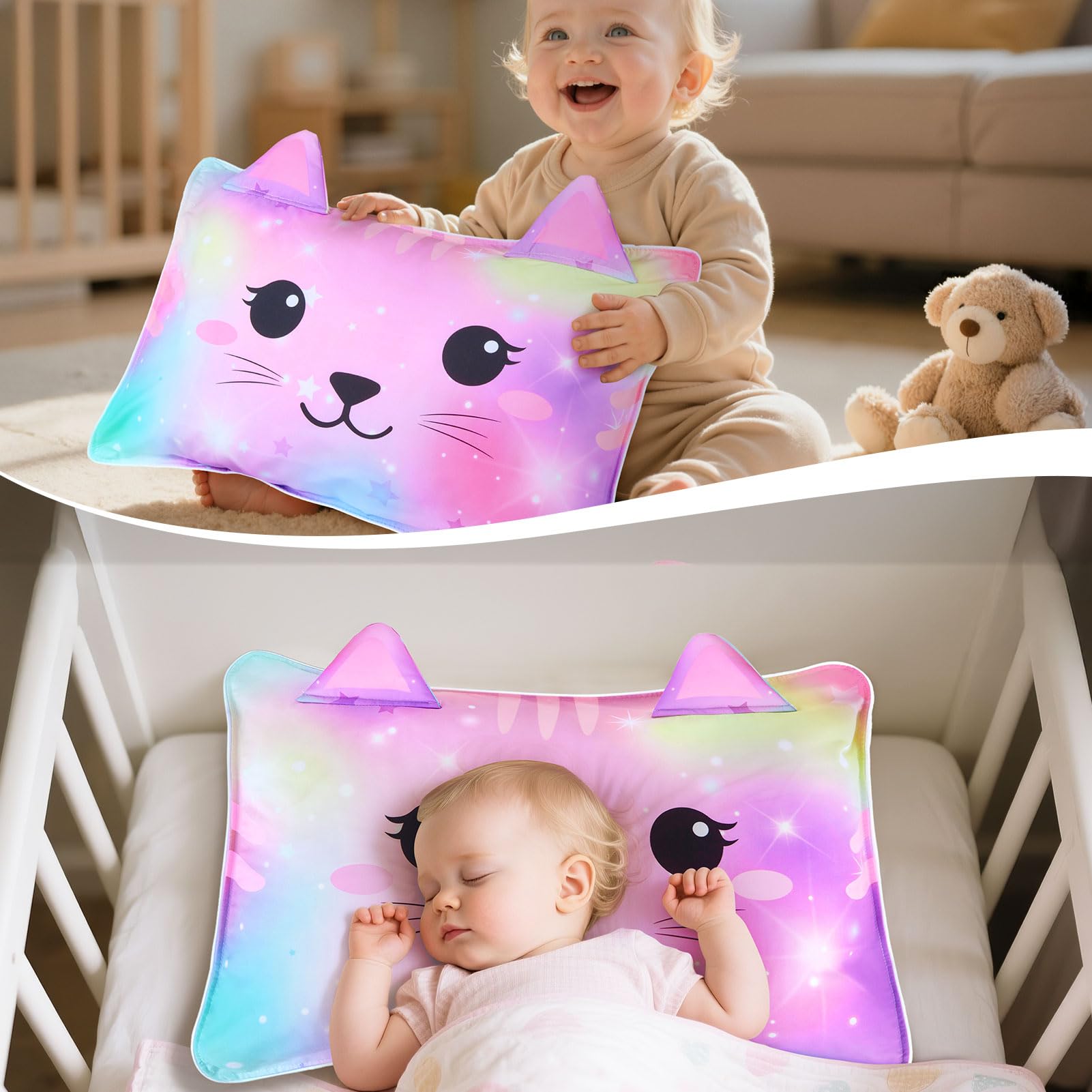 BeBeJoJo 13x18 pillowcase ideal for travel and home use