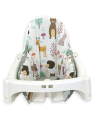 Bebek Ozel high chair cover for Antilop close-up texture highlights soft cotton