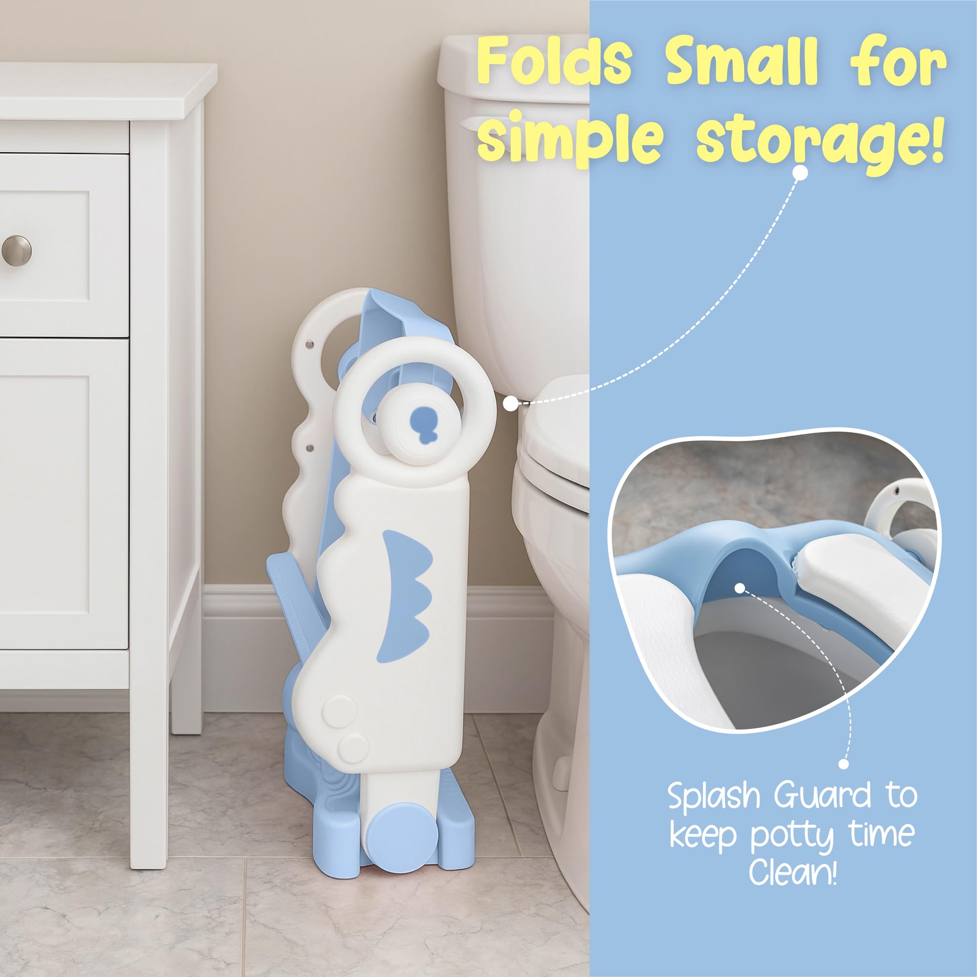bebeleh anti-slip steps provide secure climbing for potty training