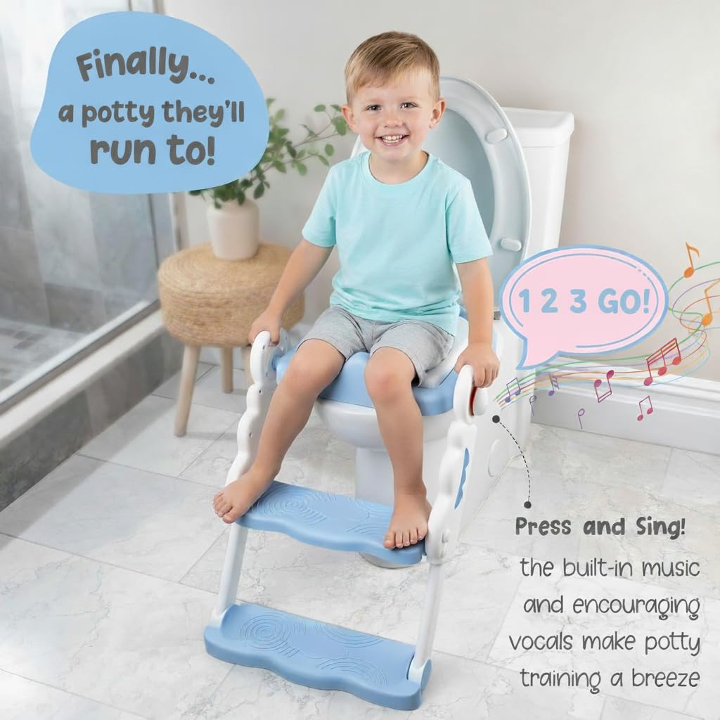 bebeleh preassembled toddler toilet seat ready to use with no tools