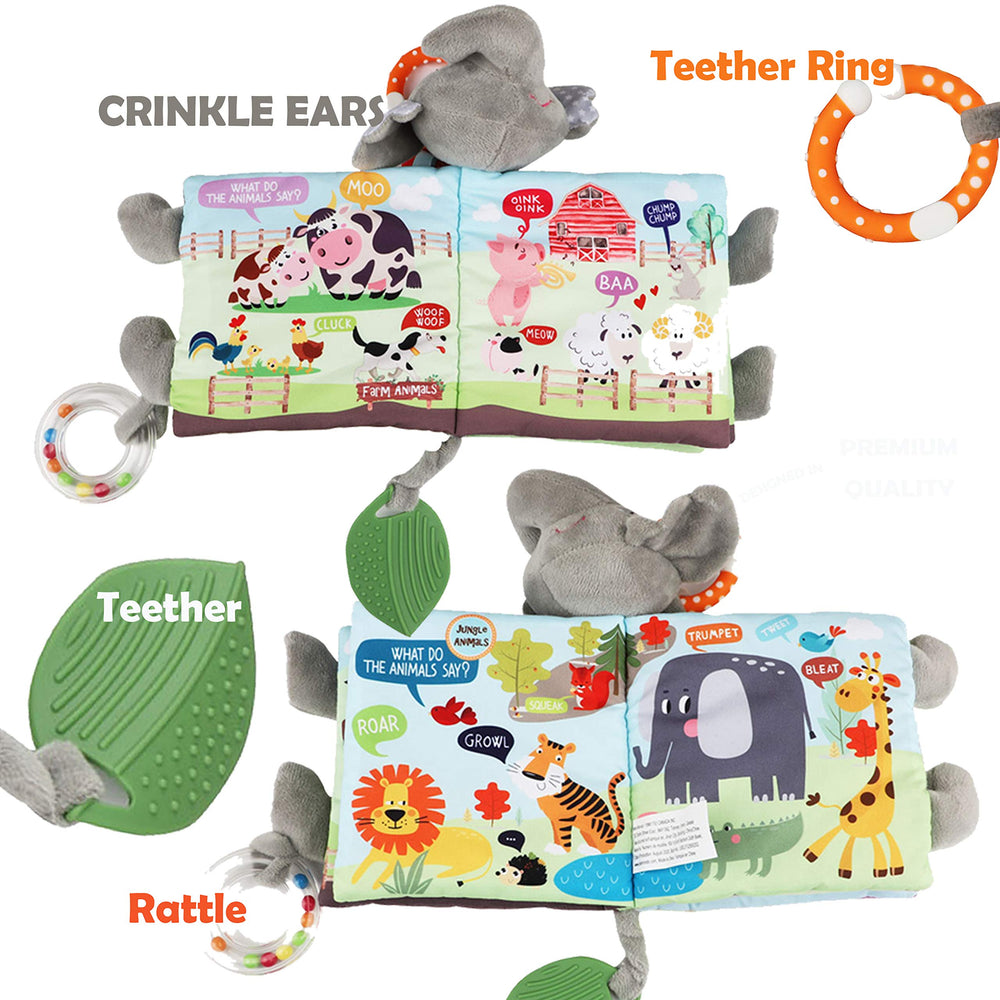 Bebe Mondo baby rattle feature adds gentle sound during play