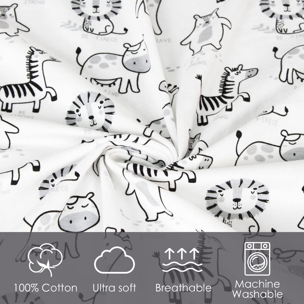 Beberoad Love bassinet sheet rectangular fit keeps mattress snug and tidy.