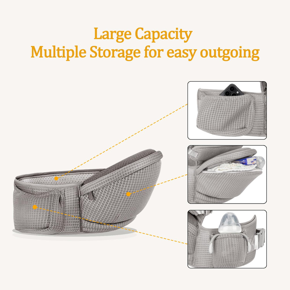 bebless adjustable waistband shows secure fit for mom and dad during duties