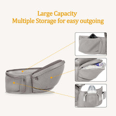 bebless adjustable waistband shows secure fit for mom and dad during duties