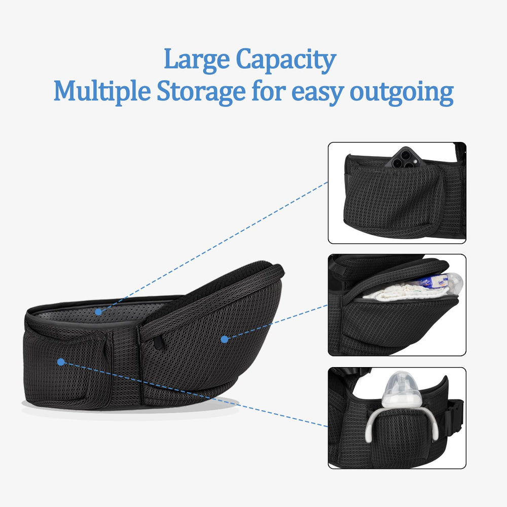 bebless Side pockets highlight convenient storage for keys or snacks