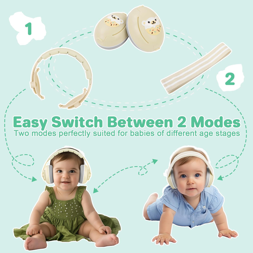 BEBOAN silicone padding cushions infant ears