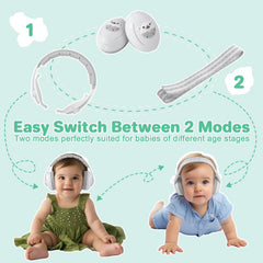BEBOAN ear muffs feature noise-reduction-foam for gentle sound insulation