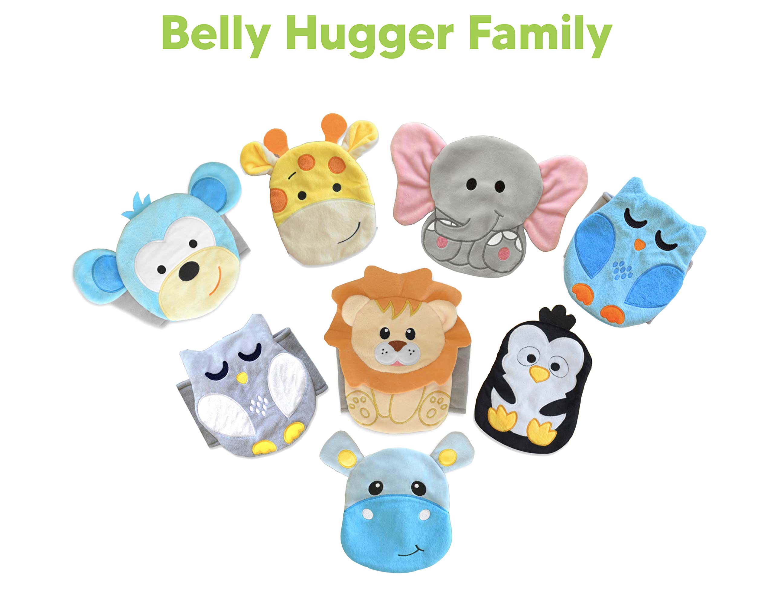 Bebon Belly Hugger leads to a relaxed baby ready for rest.