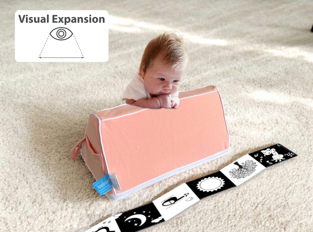 BeBon BurpHelp side pocket for bottles or toys within reach