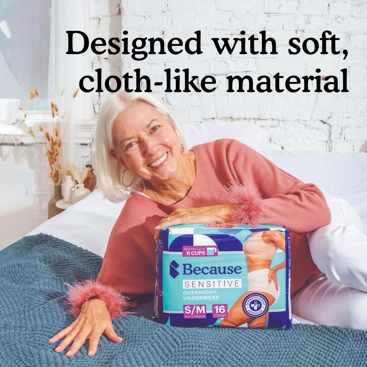 Chlorine-free and fragrance-free materials closeup