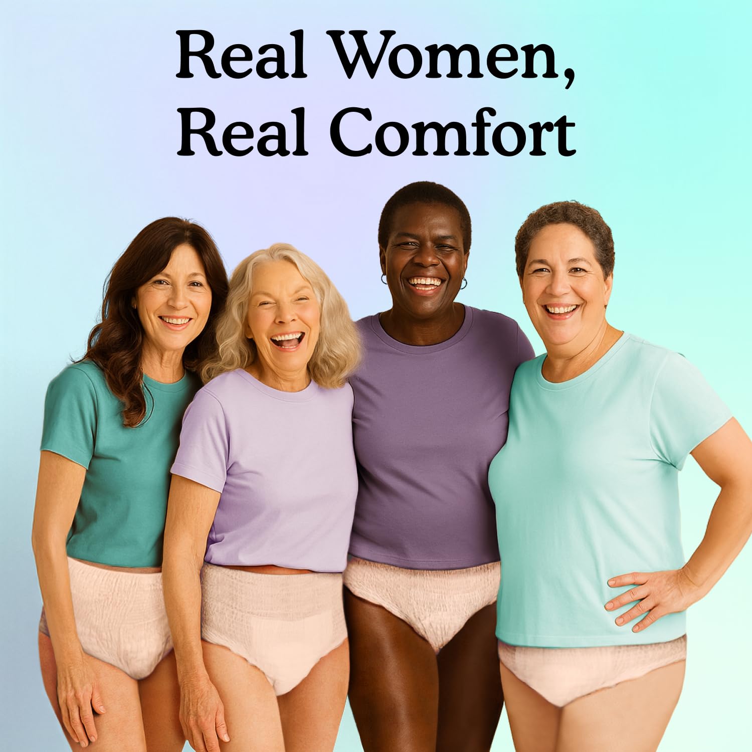Because latex-free, fragrance-free, and hypoallergenic materials support sensitive skin