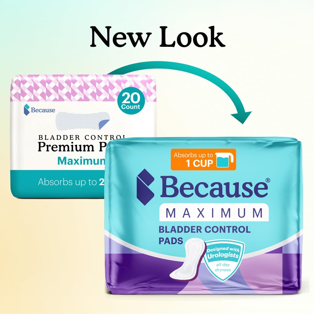 Because Incontinence Pads with adhesive backing stay secure during daily activities