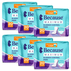 Because pads individually wrapped for cleanliness and portability