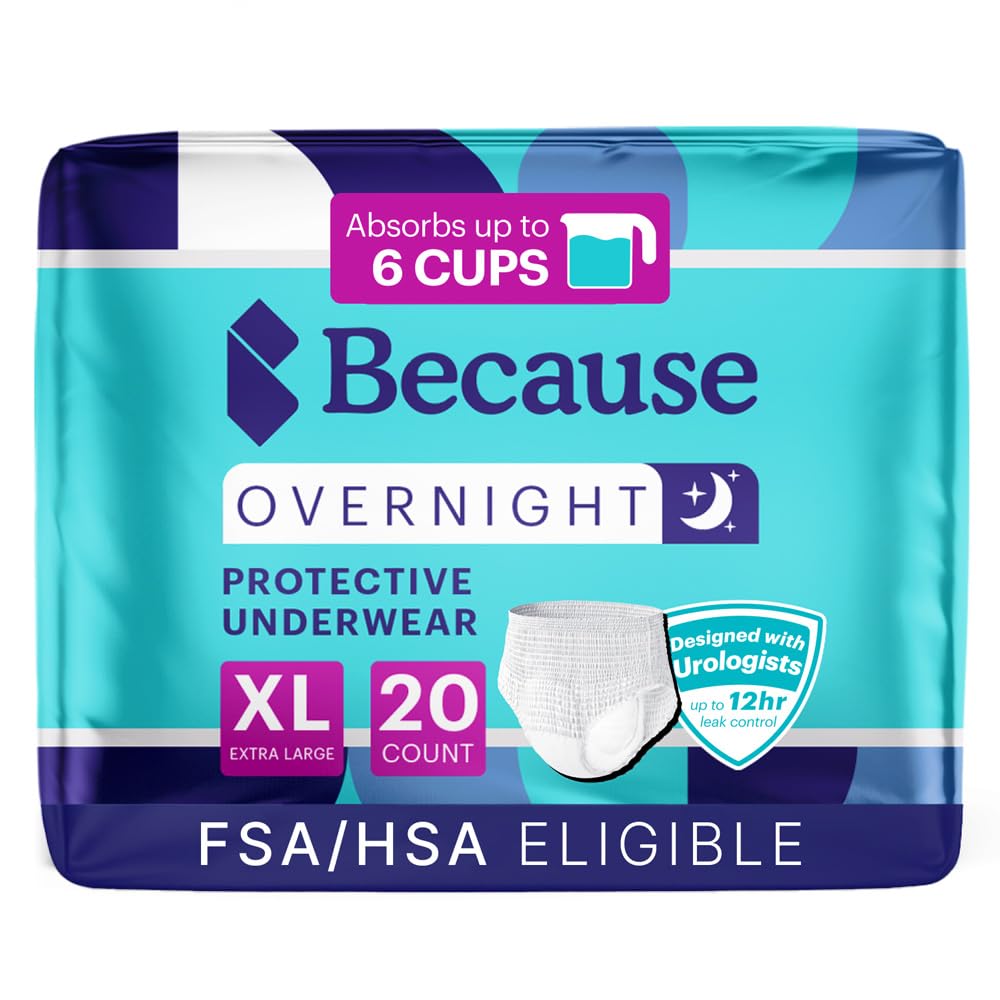 Because Overnight Absorbency Pull Ups front view shows a snug fit for nightly protection.