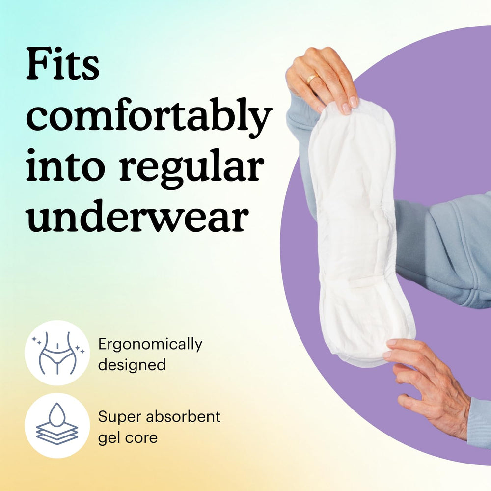 Because Overnight Pad individually wrapped for discreet storage and travel.