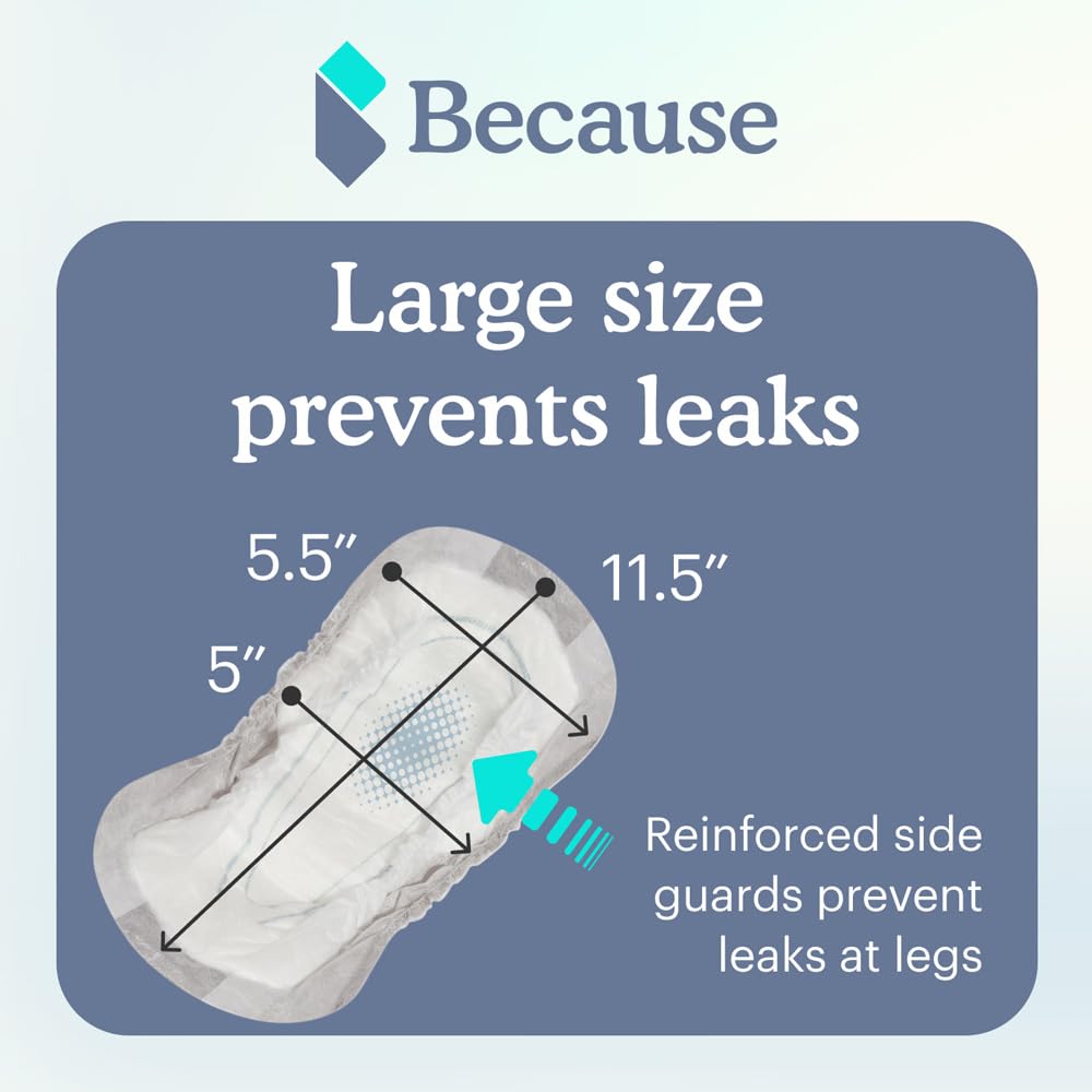 Because Premium Guards odor-control technology helps maintain freshness all day.