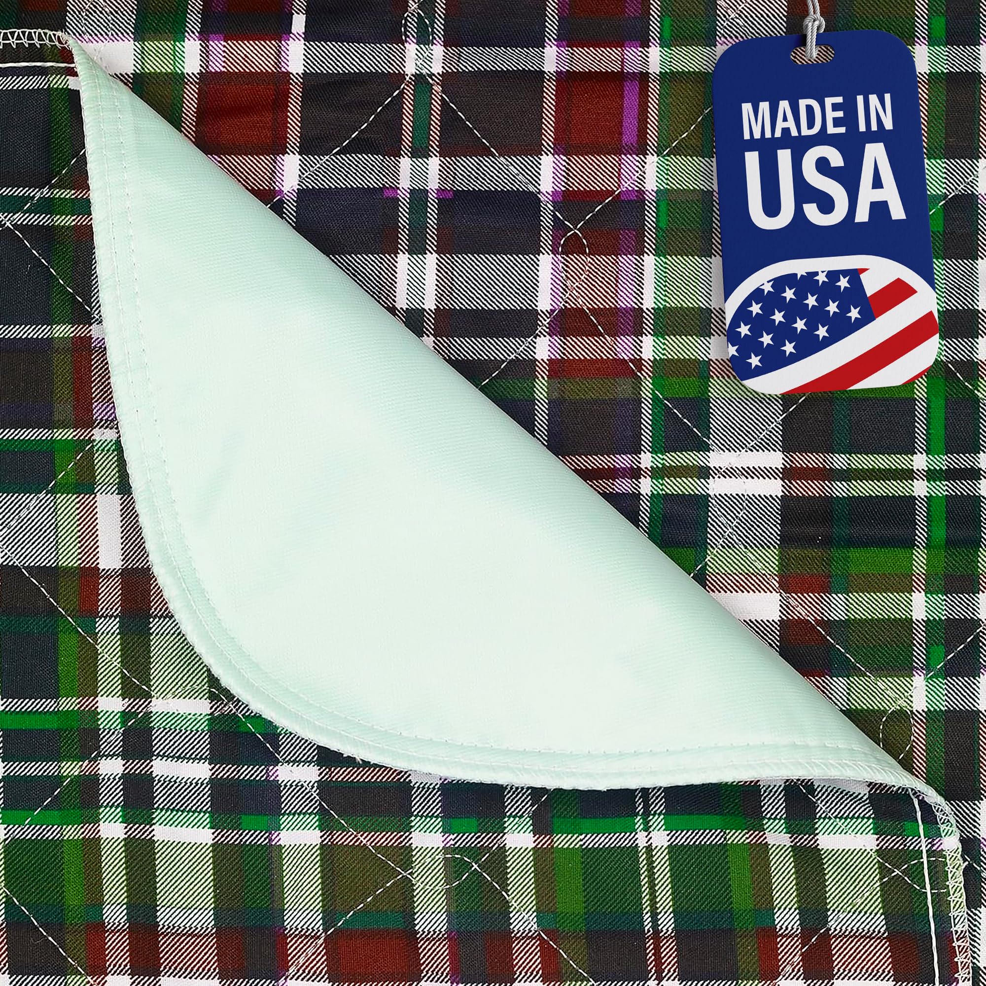 Beck's Classic underpad 34x36 blue flat: reusable, absorbent floor protection