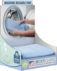 Beck's Classic underpad flat lay showing full 36x45 coverage for protection