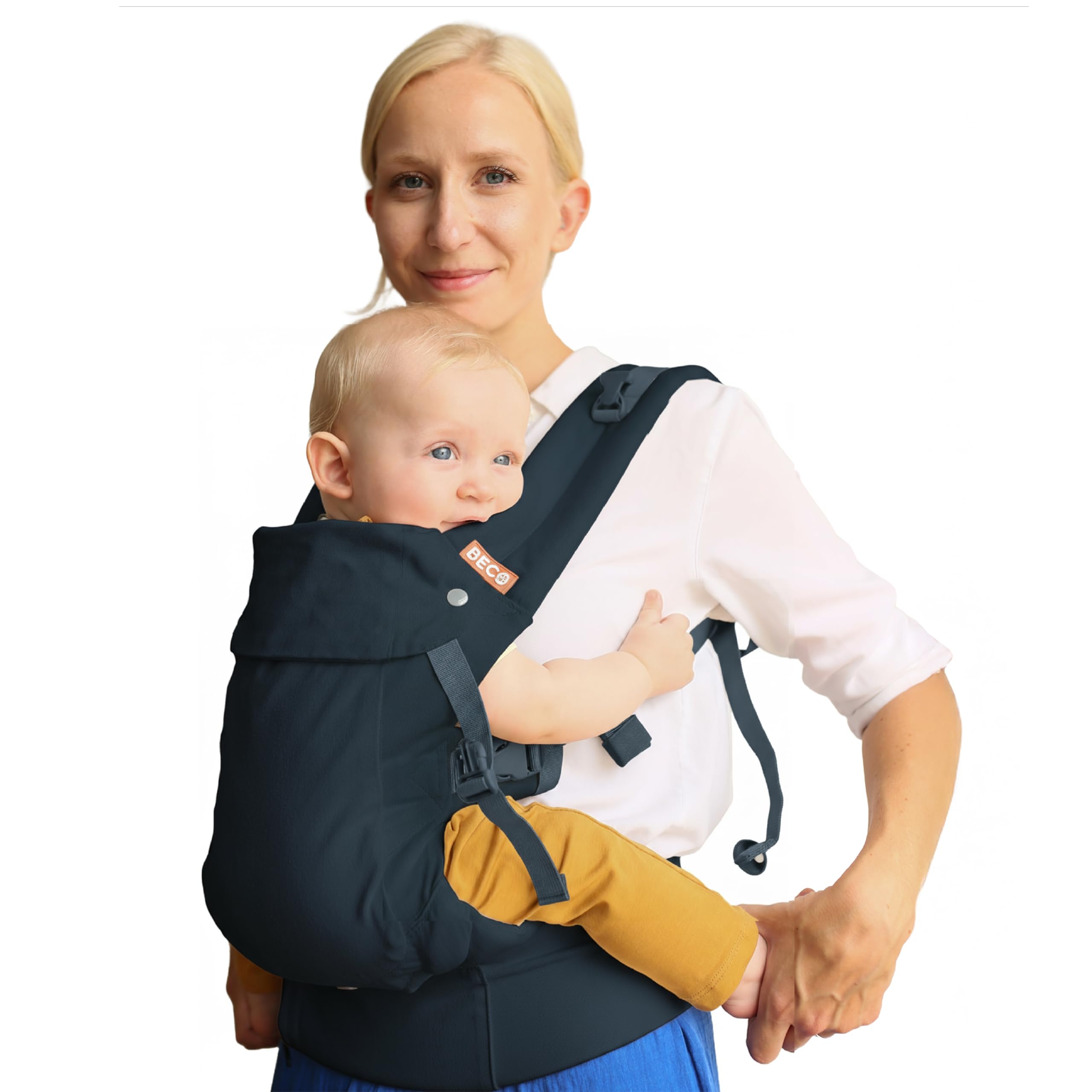 Beco Gemini 2.0 newborn-seat carries the baby securely