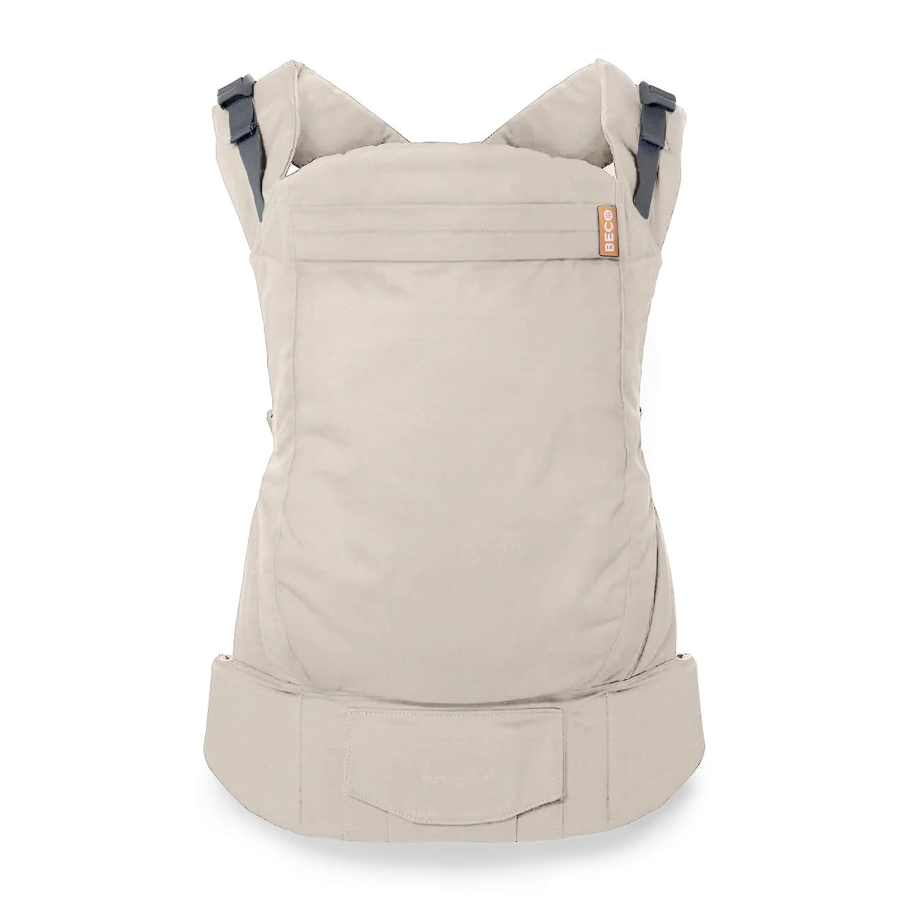 Detachable hood on the Beco Toddler Carrier used as shade or nursing cover