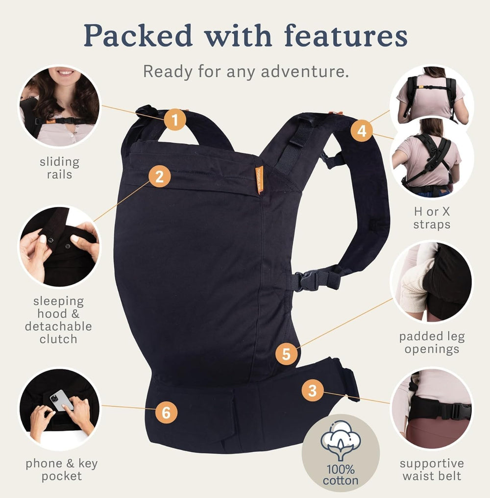Lightweight yet durable Beco Toddler Carrier for daily use