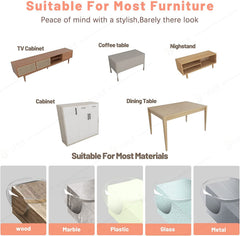 BECOMTO crystal technology guards nearly invisible on furniture corners