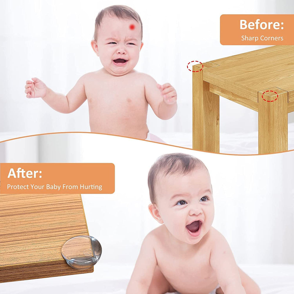 BECOMTO soft silicone cushions absorb gentle impacts