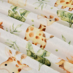 BEDBLK blanket close-up reveals ultra-soft fleece texture and plush feel.