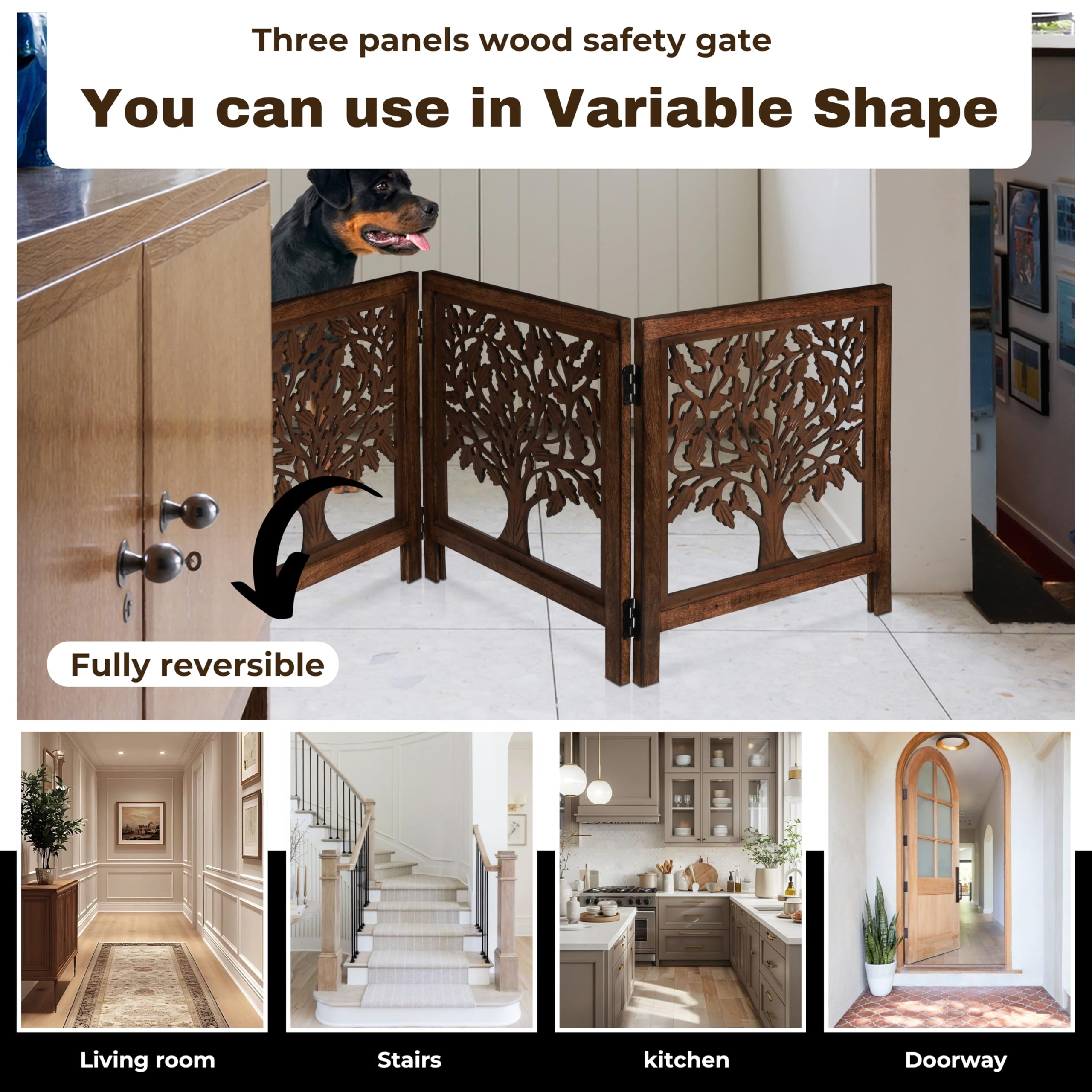 Bedding Craft easy-care gate can be wiped with a soft cloth