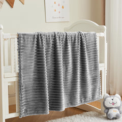 BEDELITE soft fleece texture delivers plush warmth for sensitive skin.