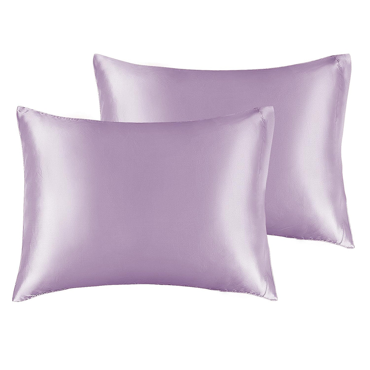 BEDELITE satin pillowcase lavender 13x18 for cooling comfort and hair care