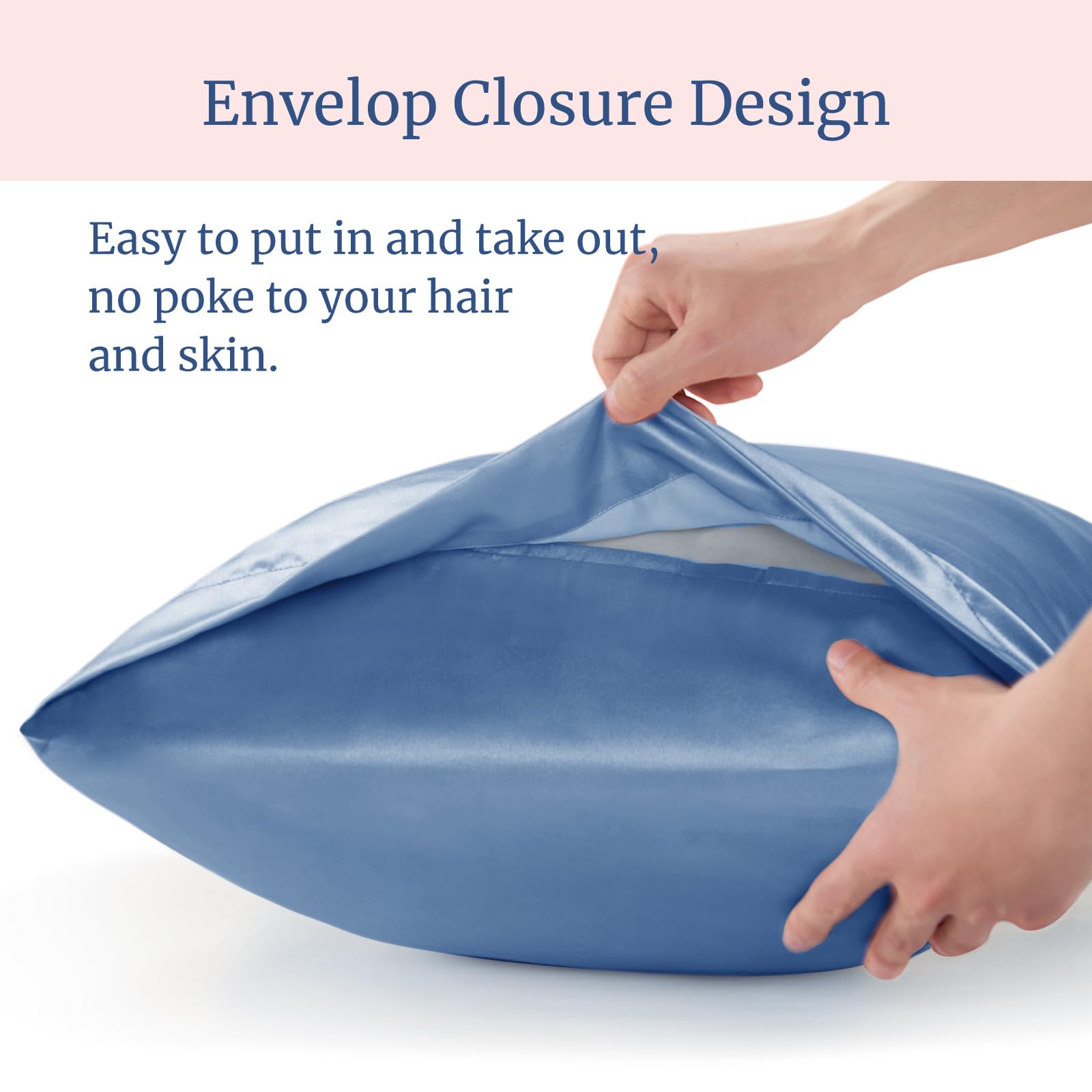 Cooling effect of BEDELITE satin pillowcase for comfortable nights