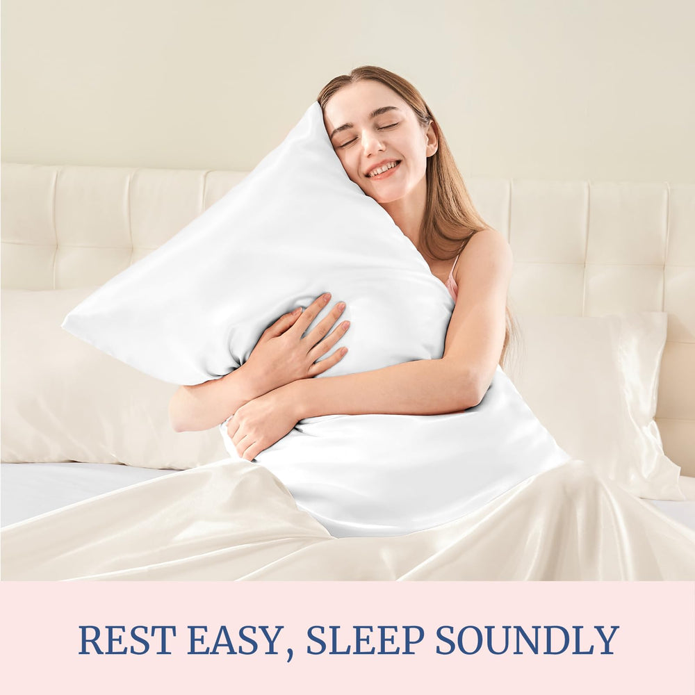 BEDELITE satin pillowcase provides year-round comfort and breathability