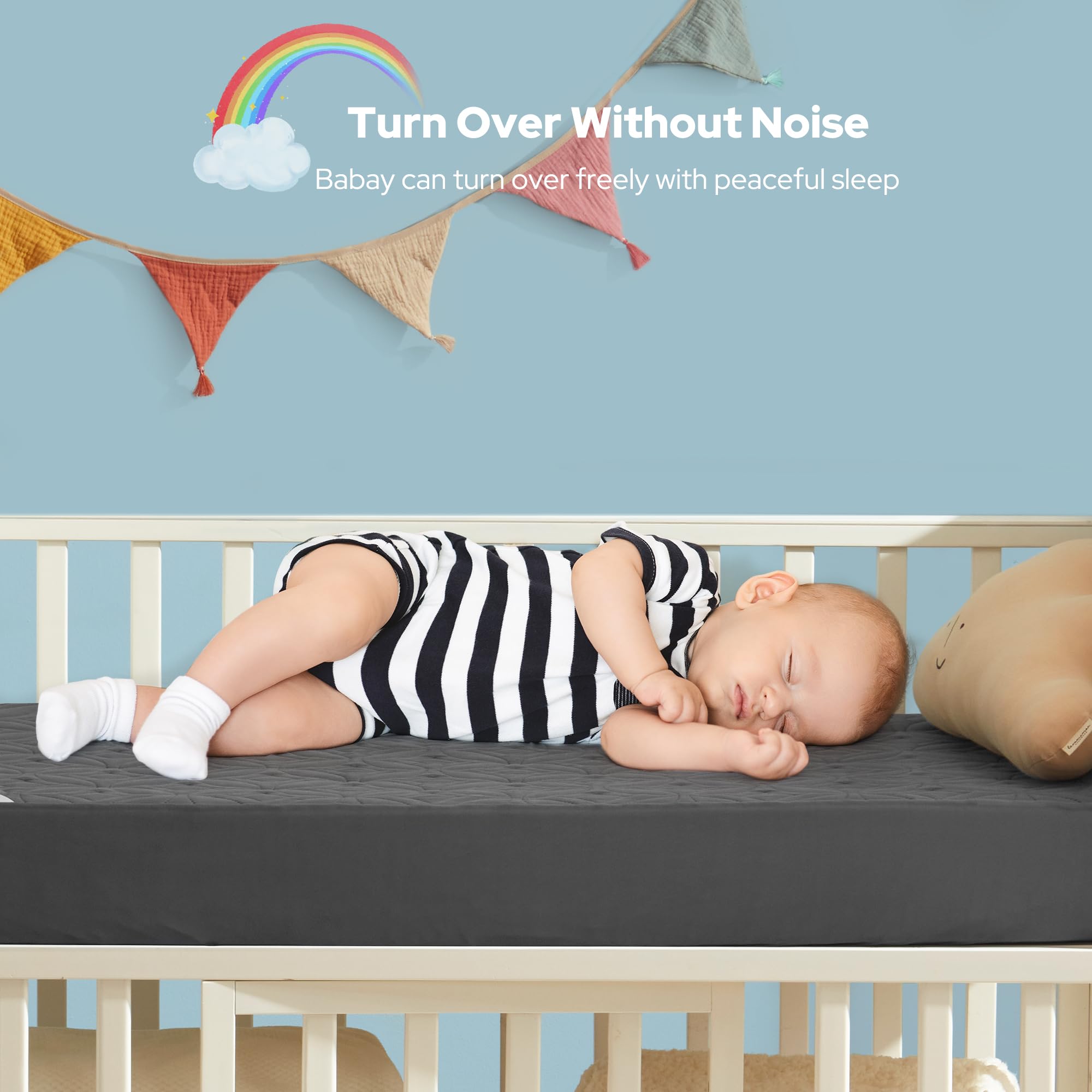 BEDLORE durable machine-washable protector remains soft after many cycles
