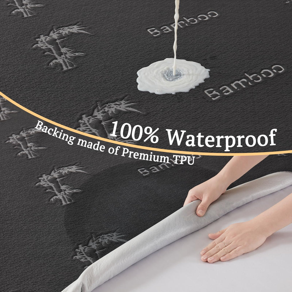 BEDLORE snug-fit 52x28 protector stays in place during sleep.