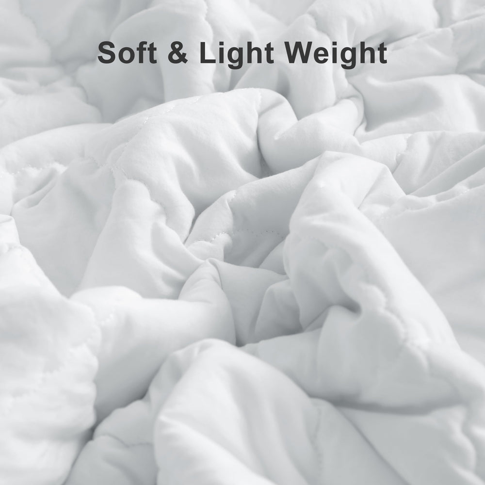 Bedsum multi-use blanket shown as crib quilt, stroller cover, and travel companion