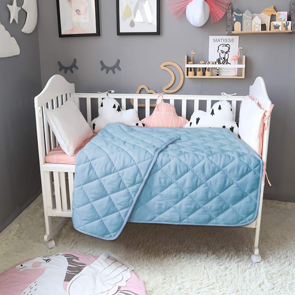 BEDSUM Aqua fabric close-up highlights soft brushed microfiber texture