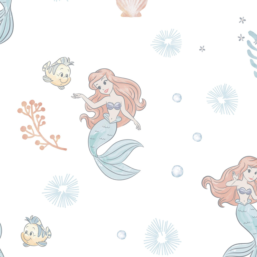 Bedtime Originals Ariel elastic-fit design keeps sheet securely in place.