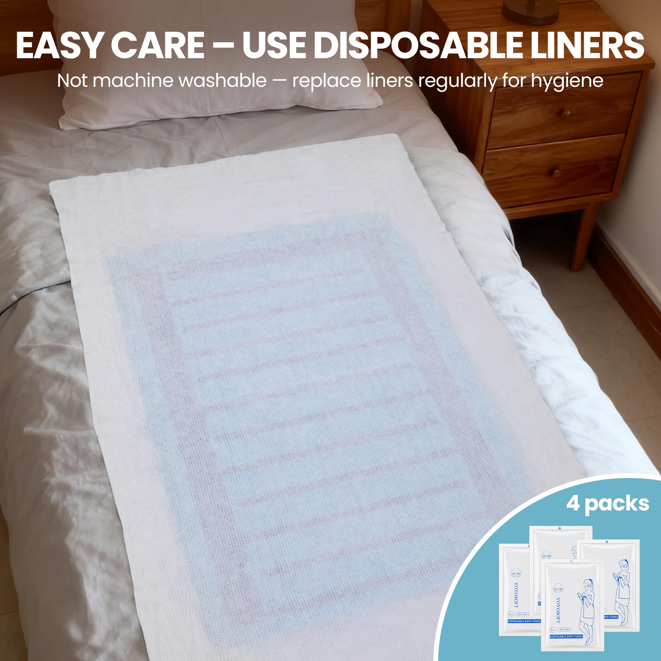 Bedwetting Alarm urine-detection mat responds in seconds for timely cues.